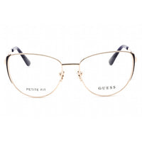 Guess Women's Eyeglasses - Full Rim Blue/Other Metal Cat Eye Shape Frame | GU2904 092 ,
