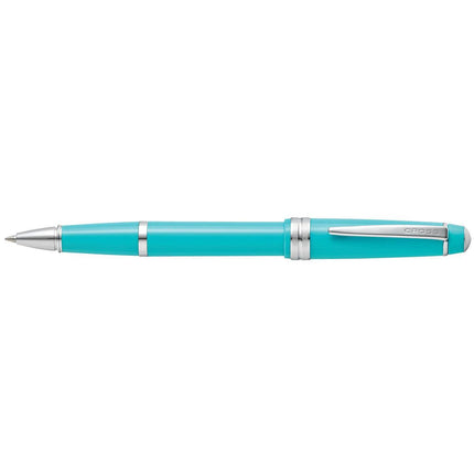 Cross Light Rollerball Pen - Bailey Teal with Chrome Trims Click Off Cap | AT0745-6 ,