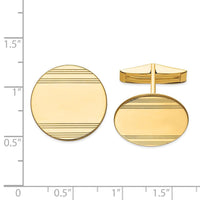 14k Cuff Links ,