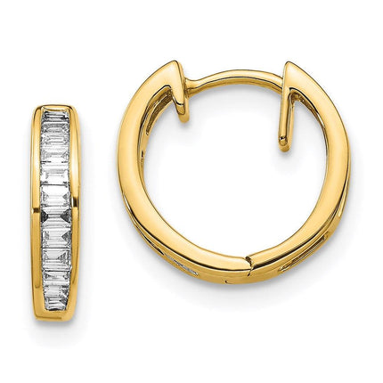 14k Diamond Earrings ,
