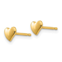14K Heart Ear ,