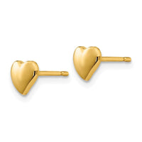 14K Heart Earrings ,