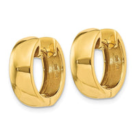 14k Hinged Hoop Earrings ,
