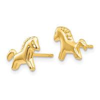 14k Pony Earrings ,