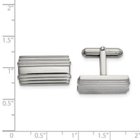 Stainless Steel Polished Cufflinks ,