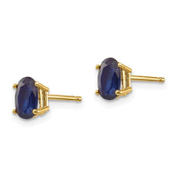 14k Sapphire Earrings - September ,