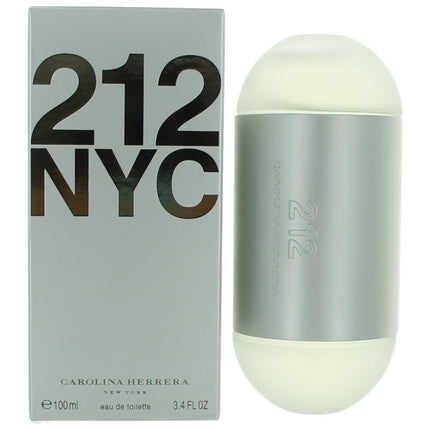 212 by Carolina Herrera, 3.4 oz Eau De Toilette Spray for Women ,
