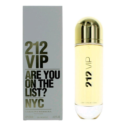 212 VIP by Carolina Herrera, 4.2 oz Eau De Parfum Spray for Women ,