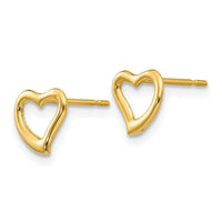 Madi K Kid's 14k Heart Post Earrings ,