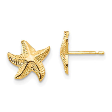 Madi K Kid's 14k Starfish Post Earrings ,