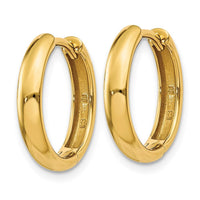 14k Hinged Hoop Earrings ,