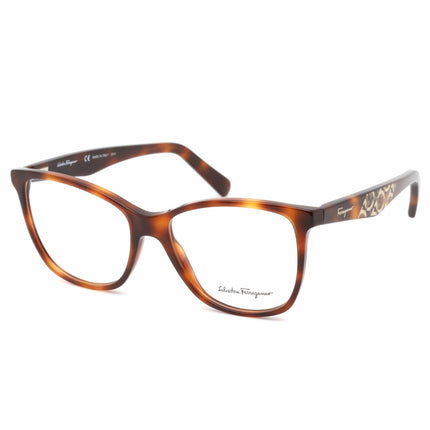 Salvatore Ferragamo Women's Eyeglasses - Tortoise Full-Rim Plastic Frame | SF2903 240 ,