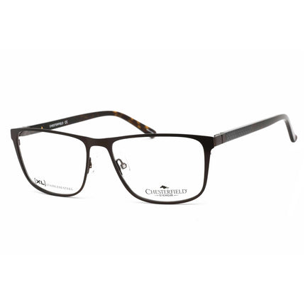 Chesterfield Men's Eyeglasses - Dark Brown Metal Rectangular Frame | CH 89XL 0R0Z 00 ,