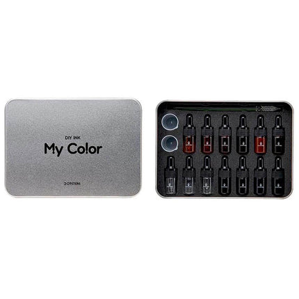 3 Oysters DIY Ink Starter Kit - My Color, Pack of 12 | 06-MCL-001 ,