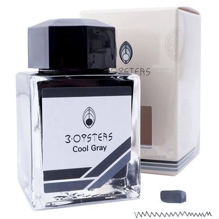 3 Oysters Ink Bottle - Delicious, Cool Gray, 38 ml | 06OYS002 ,