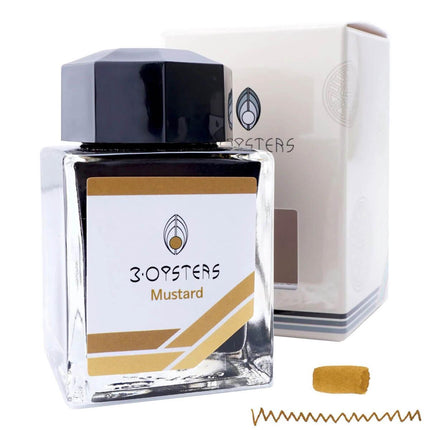 3 Oysters Ink Bottle - Delicious, Mustard, 38 ml | 06OYS009 ,