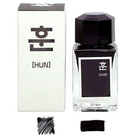 3 Oysters Ink Bottle - Hun Min Jeong Eum, Black, 18 ml | 06OYSHUN ,