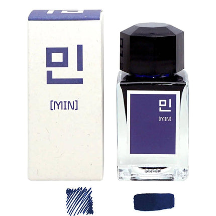 3 Oysters Ink Bottle - Hun Min Jeong Eum, Cobalt, 18 ml | 06OYSMIN ,