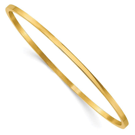 Stainless Steel Yellow IP Plated Bangle ,