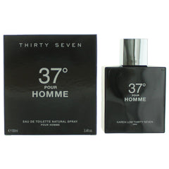 37 Degrees by Karen Low, 3.4 oz Eau De Toilette Spray for Men