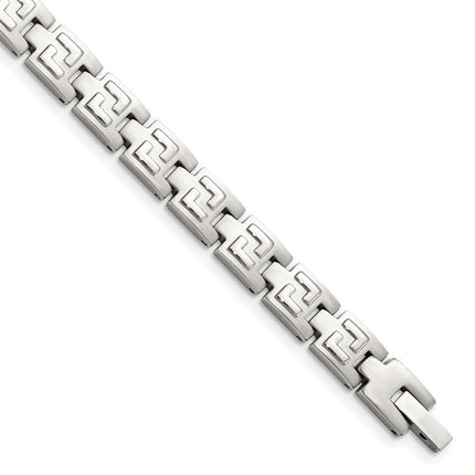 Stainless Steel Brushed and Polished 8.5in Bracelet ,