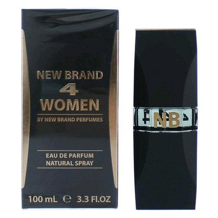 4 Women by New Brand, 3.3 oz Eau De Parfum Spray for Women ,