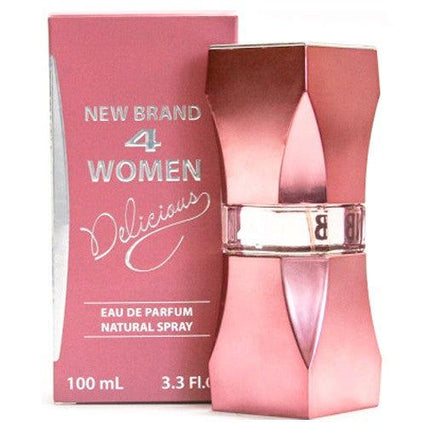 4 Women Delicious by New Brand, 3.3 oz Eau De Parfum Spray for Women ,