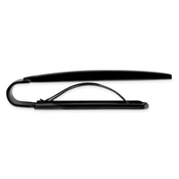 Stainless Steel Brushed and Polished Black IP-plated Money Clip ,