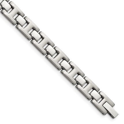 Stainless Steel Brushed and Polished 8.5in Bracelet ,