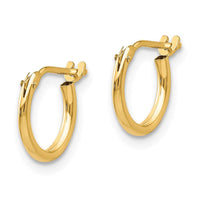 Madi K Kid's 14k 1.25mm Half Hoop Earrings ,