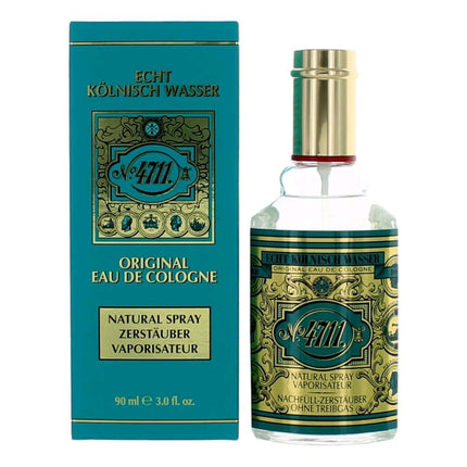 4711 by Muelhens, 3 oz Eau De Cologne Spray UNISEX ,