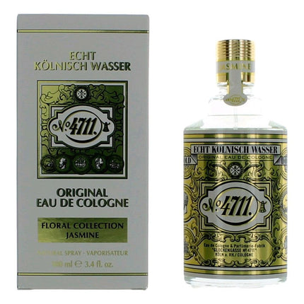 4711 Floral Collection Jasmin by 4711, 3.4 oz Eau De Cologne Spray for Unisex ,