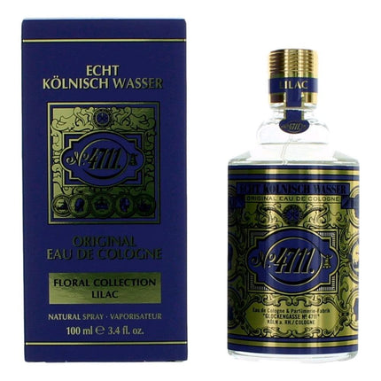 4711 Floral Collection Lilac by 4711, 3.4 oz Eau De Cologne Spray for Unisex ,