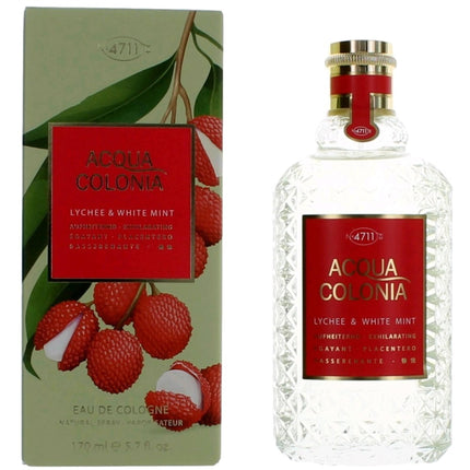 4711 Women's Eau De Cologne Splash/Spray - Acqua Colonia Lychee and Mint, 5.7 oz ,