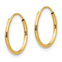 Madi K Kid's 14k Endless Hoop Earrings ,