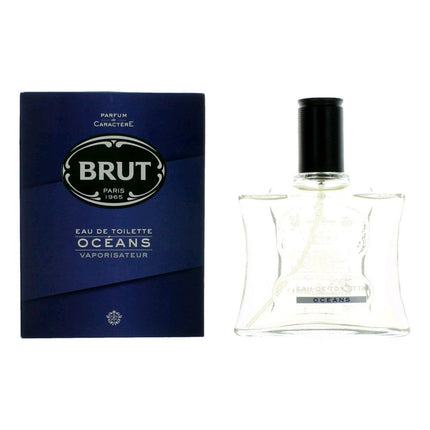 Brut Oceans by Brut, 3.4 oz Eau De Toilette Spray for Men ,