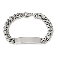 Stainless Steel Polished 8.25in ID Bracelet ,