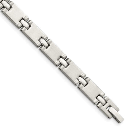 Stainless Steel Brushed and Polished 8.5in Bracelet ,