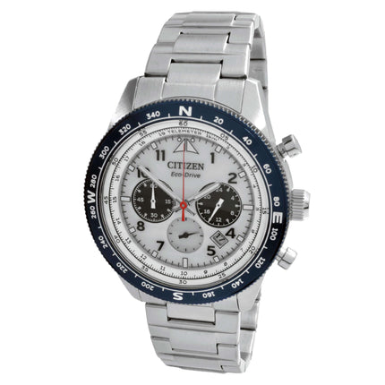 Citizen Men's Watch - Chronograph Grey Dial Stainless Steel Bracelet | CA4554-84H ,