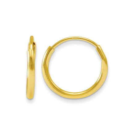 Madi K Kid's 14k Endless Hoop Earrings ,