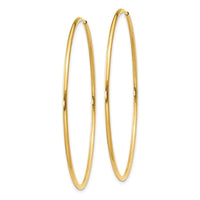 14k 1.25mm Endless Hoop Earring ,