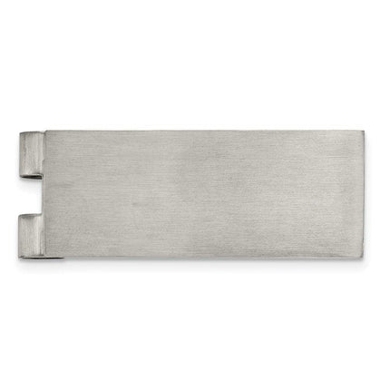 Stainless Steel Brushed Money Clip ,
