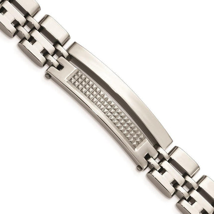 Stainless Steel Brushed & Polished Bracelet ,