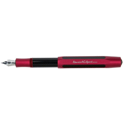 Kaweco Fountain Pen - AC Sport Red and Black Fine Nib | 10000357 ,