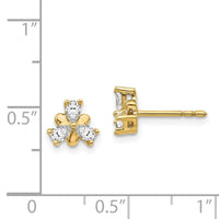 14k Diamond Earrings ,