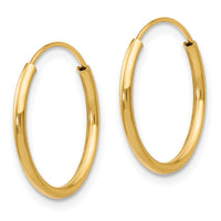 Madi K Kid's 14k Endless Hoop Earrings ,