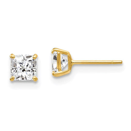 Madi K Kid's 14k CZ Stud Post Earrings ,