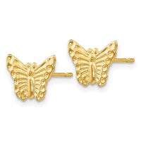 Madi K Kid's 14k Butterfly Post Earrings ,