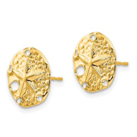 Madi K Kid's 14k Sand Dollar Post Earrings ,