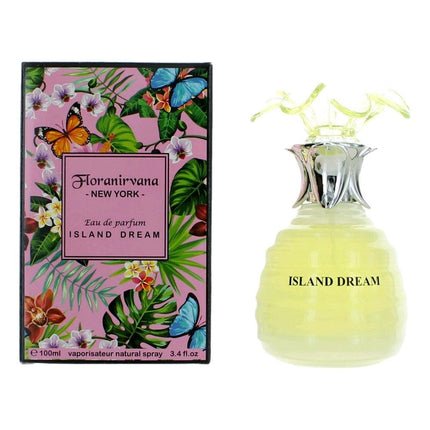 Floranirvana Island Dream by NuParfums, 3.4 oz Eau De Parfum Spray for Women ,